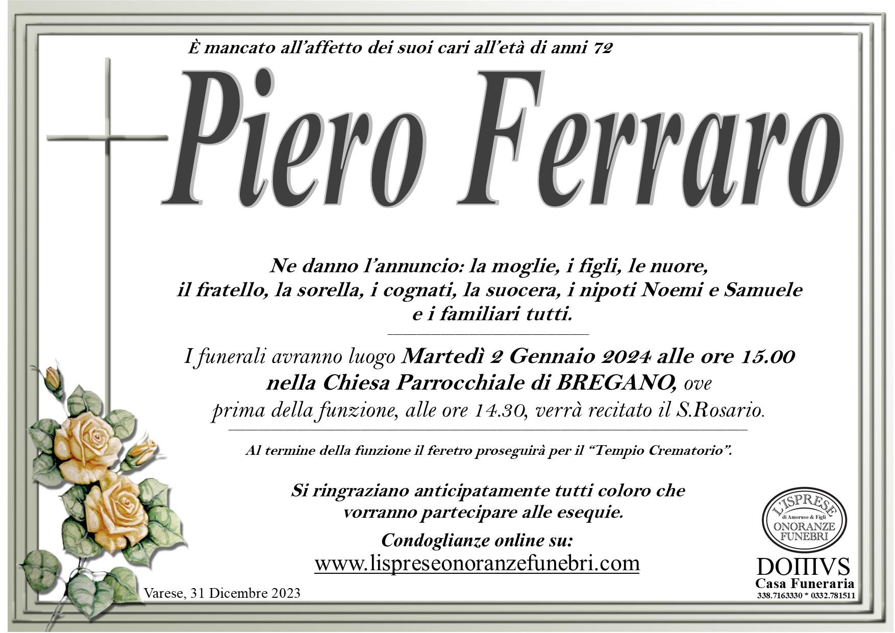 Necrologi . Onoranze Funebri L'Isprese