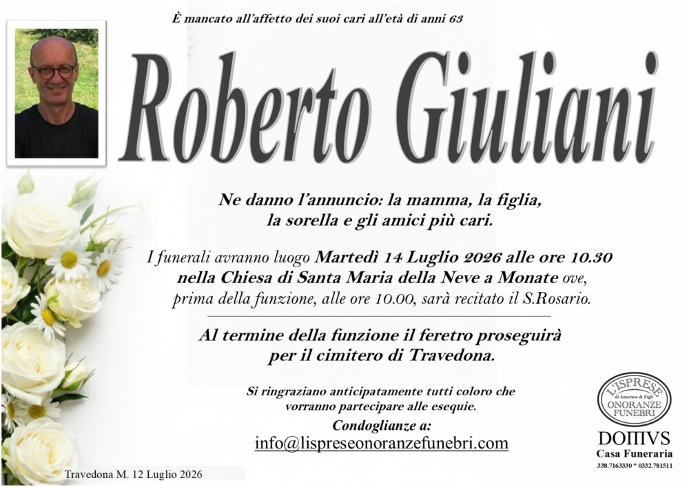 Epigrafe Roberto Giuliani